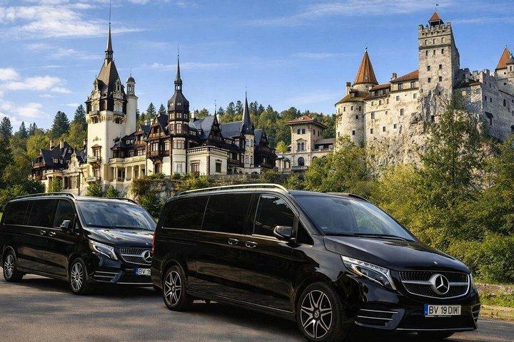 3 Castles Brasov |Mercedes & Hotel Pickup| Peles Bran Cantacuzino