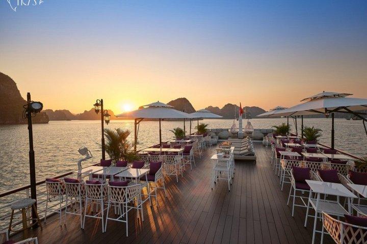 Discover Ha Long Bay: Iris Luxury Day Cruise Experience