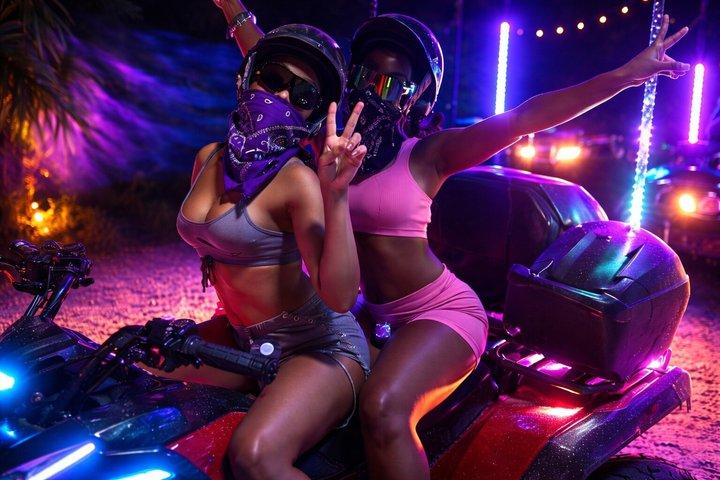 Miami ATV Night Ride Experience with LED Glow Lights