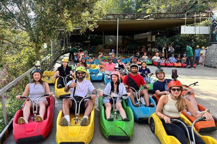 Dalat: Alpine Coaster, Rainbow Sliding, Crazy house & Luge Kart