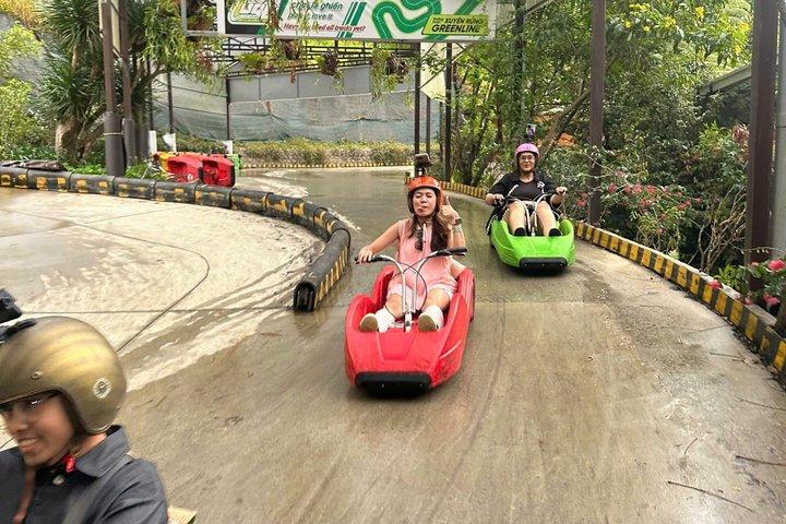 Dalat: Alpine Coaster, Rainbow Sliding, Crazy house & Luge Kart