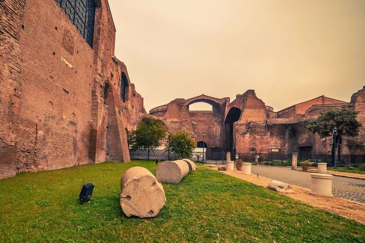 Roman National Museum & Diocletian Baths Entry Ticket with Audio