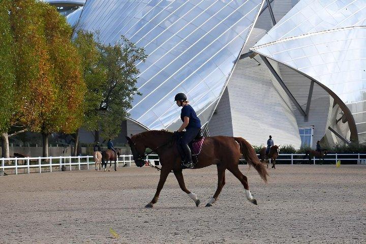Louis Vuitton Foundation with horseback ride