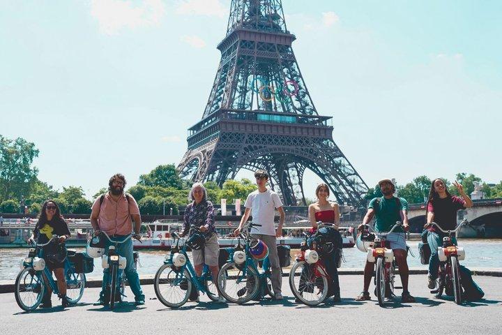 Paris in Vintage Solex - Latin Quarter, St-Germain & Eiffel Tower