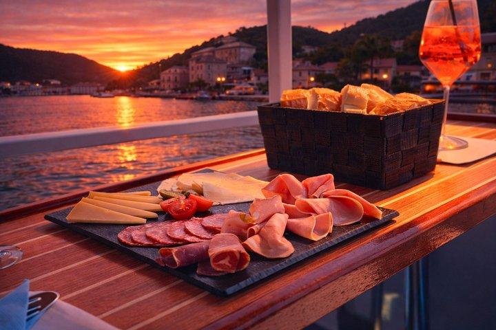 Cavtat Sunset Cruise with Cold Platter & Drinks