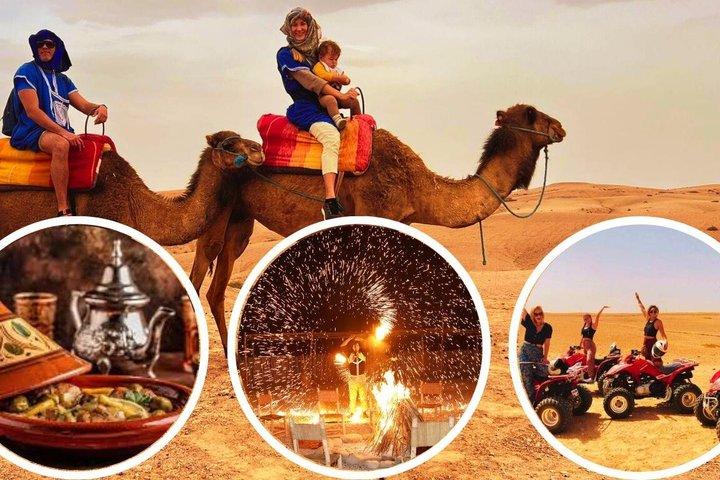 Marrakech Hot Air Balloon Sunrise & Agafay Desert Dinner