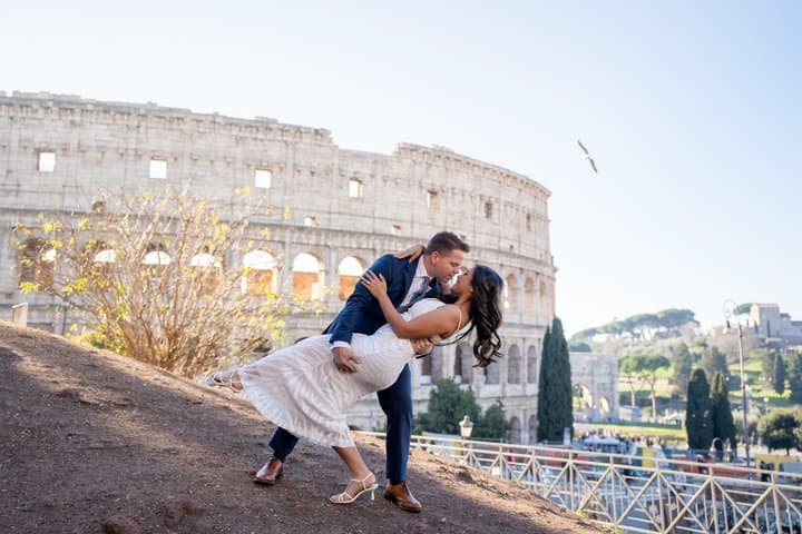 Private Colosseum and Ancient Rome Cinematic Photoshoot