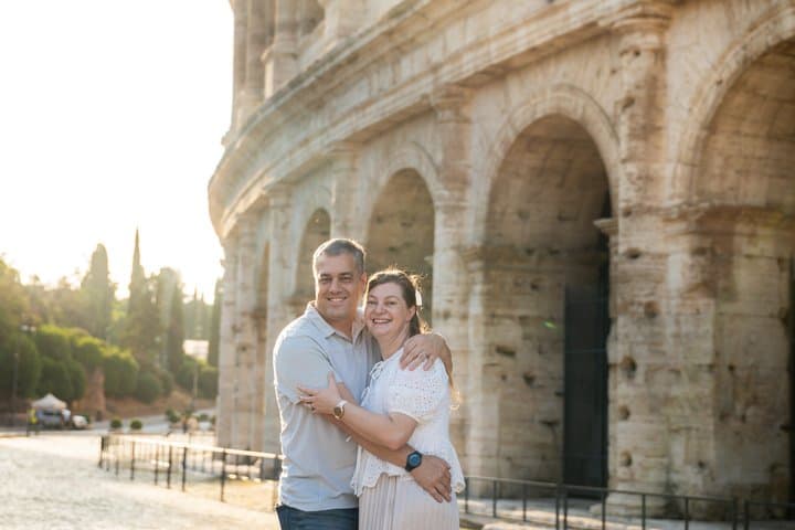 Private Colosseum and Ancient Rome Cinematic Photoshoot