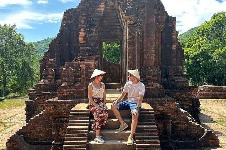 My Son Sanctuary & Rice Paper Making Afternoon Tour from Da Nang