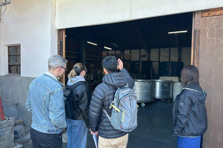 Historic Sake Brewery Tour and Tasting Session