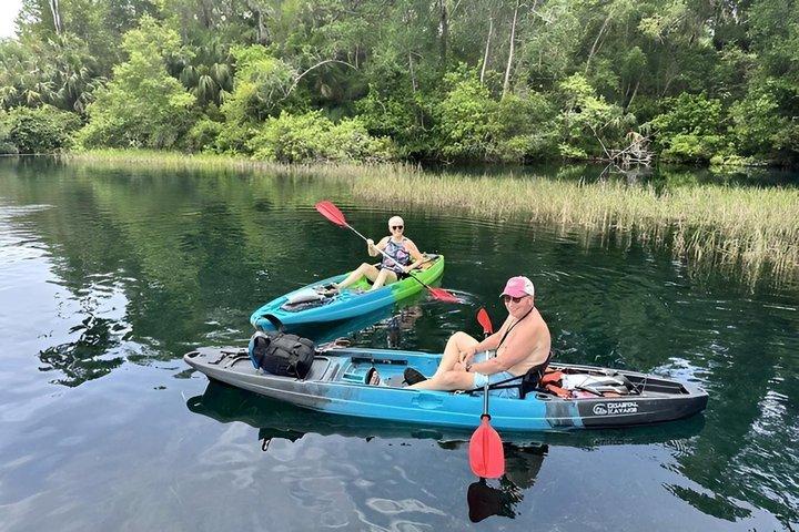 Crystal River: Sunset Kayak Rental Three Sisters Springs