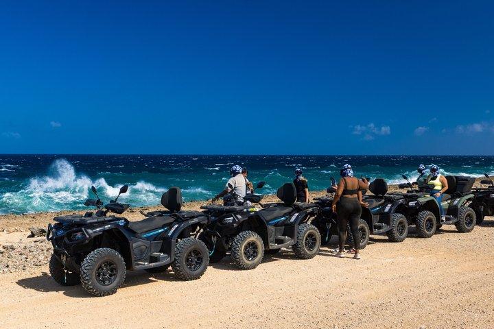 ATV-Quad Safari tour with Caving & Snorkeling Curacao
