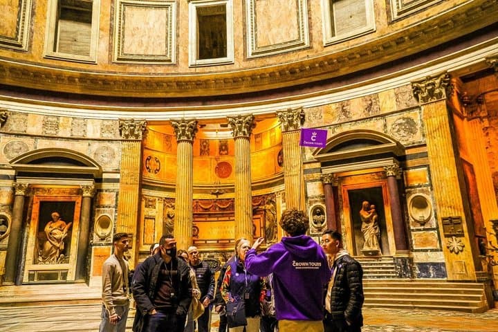 Trevi Fountain Tickets Guided Walk and Pantheon Tour