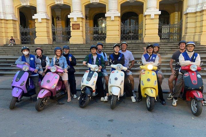 Hanoi Highlights Half-day Vespa Tour: REAL Hanoi, Culture & Food