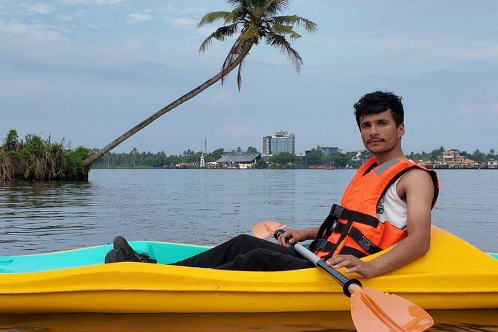 Sunset Kayaking in Alleppey Backwaters