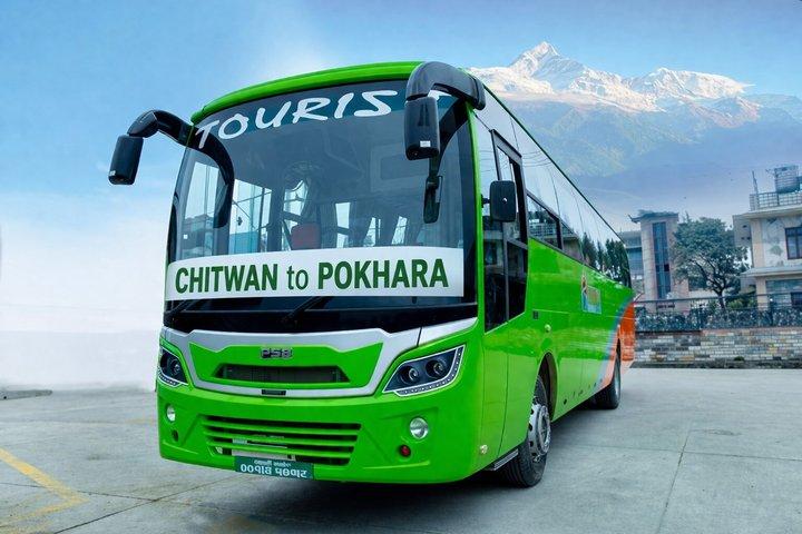 Pokhara to Chitwan Tourist Bus Sofa seater