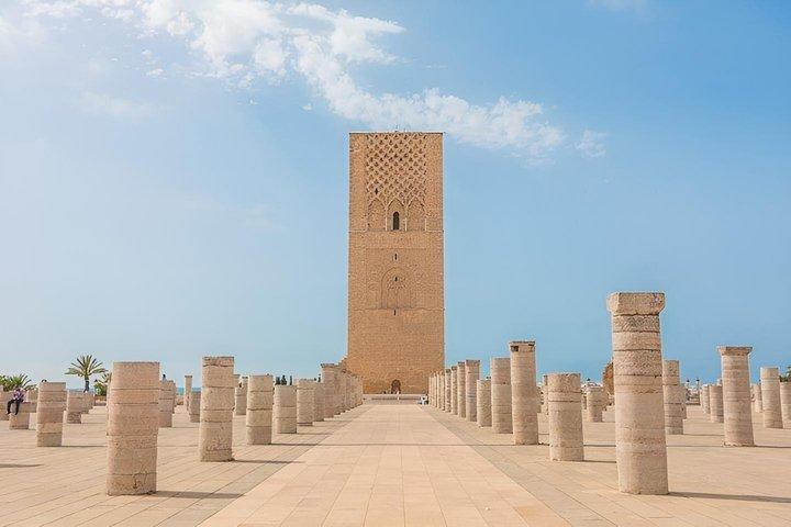 Rabat Day Trip from Casablanca Hassan Tower and Oudayas