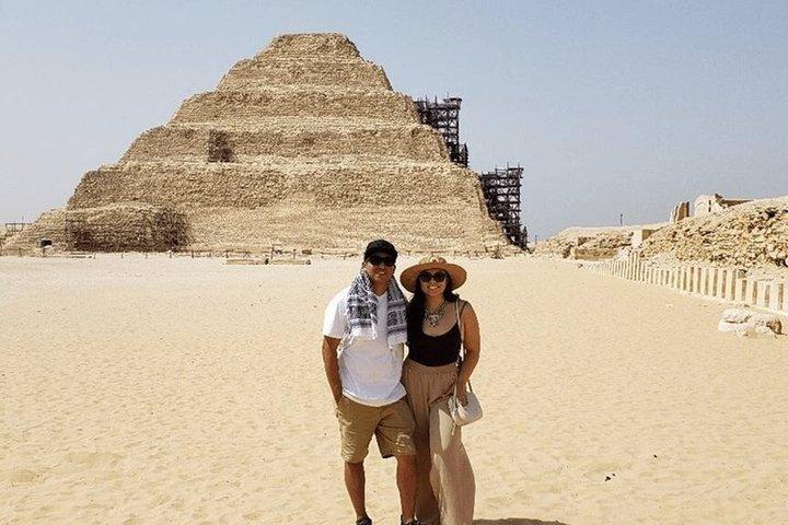 Saqqara Step Pyramid Entry Ticket with Private Pickup and DropOff