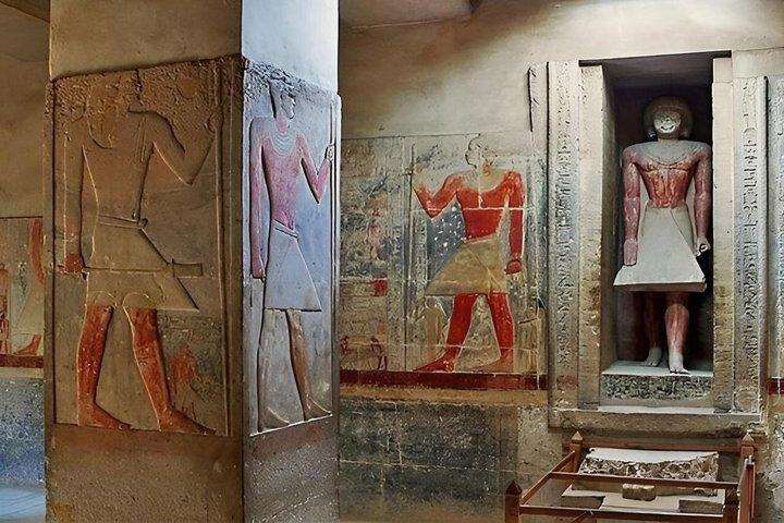 Saqqara Step Pyramid Entry Ticket with Private Pickup and DropOff