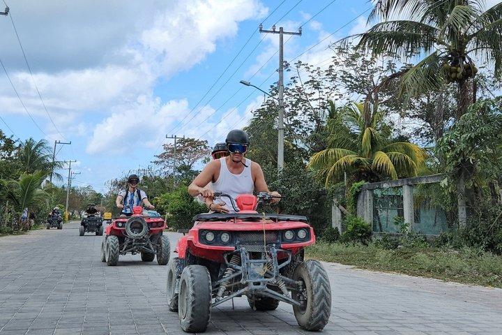 Double Atv Tour In Cozumel And Cenote Jade