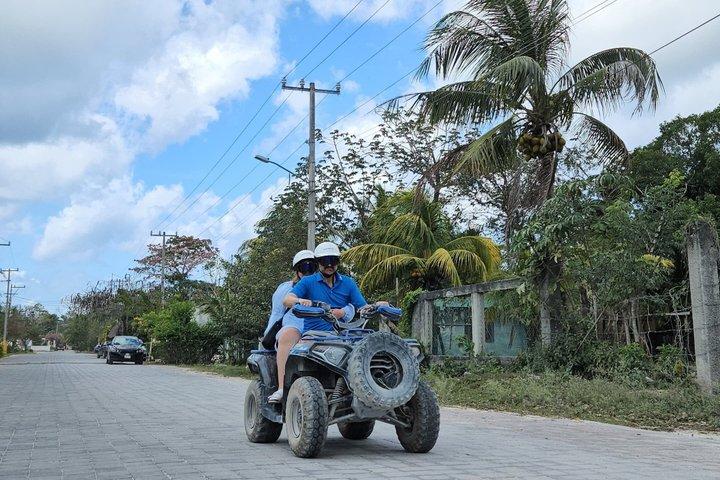 Double Atv Tour In Cozumel And Cenote Jade