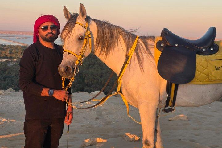 Horseback Riding Tour Siwa Oasis Sahara Desert(Sunset or Sunrise)