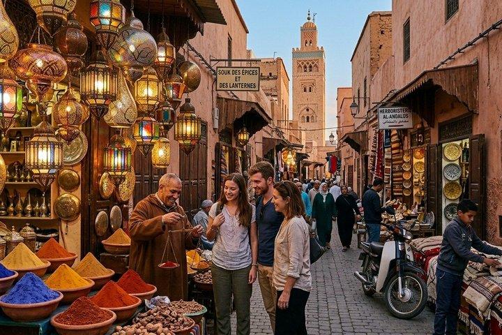 Private Marrakech Cultural & Shopping Tour: Medina & Souks