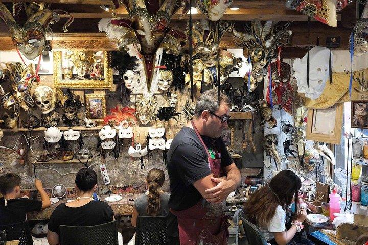 Venice Carnival Mask Workshop & Casanova Prison Palace Experience