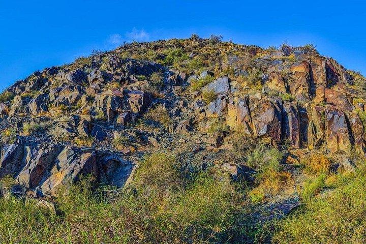 Group tour Tanbaly Ancient petroglyphs UNESCO World Heritage