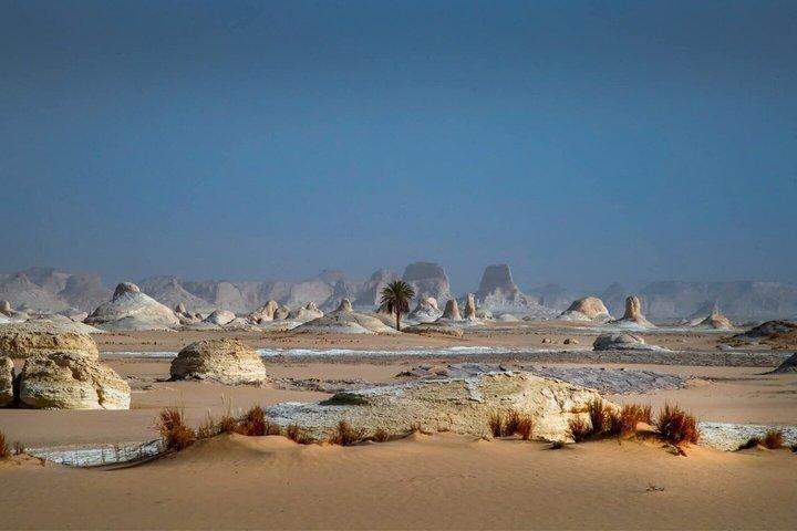Desert Silent Retreat Meditation and Hiking in White Desert