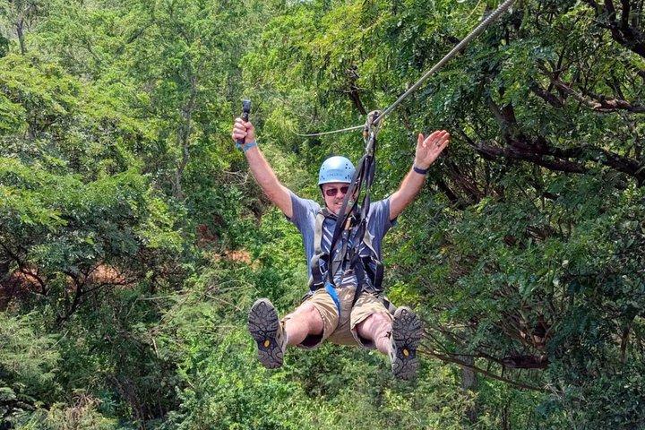 3 Zipline Adventure (Optional Waikiki Shuttle for 10am Tour)