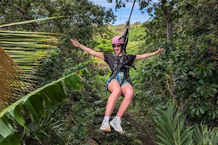 3 Zipline Adventure (Optional Waikiki Shuttle for 10am Tour)
