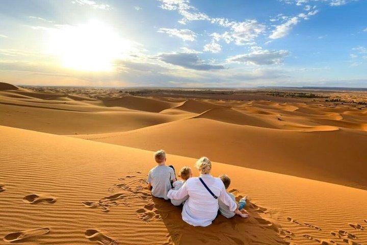 3 Day Sahara Desert Tour from Marrakech Camel Trek & Luxury Camp