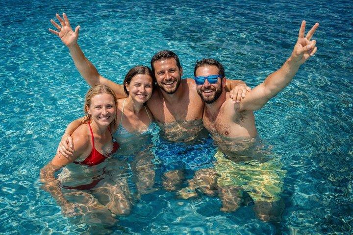 Paphos: Half Day Tour Blue Lagoon with Water Slide and Snorkeling