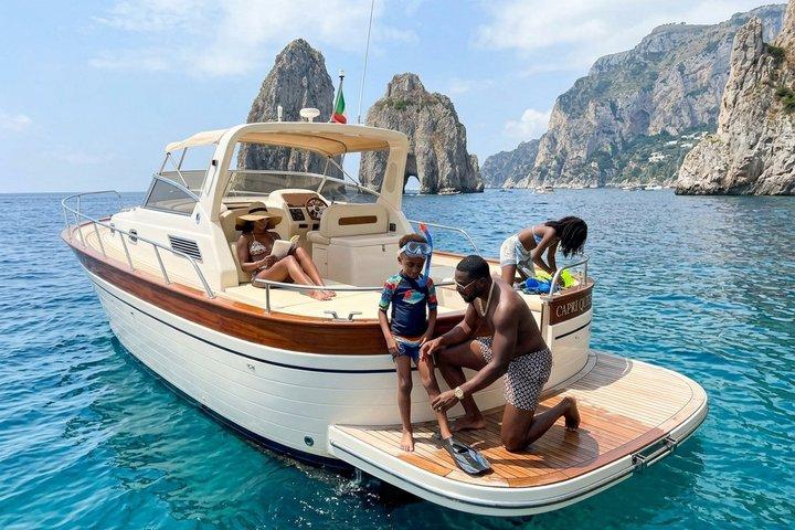 Naples Escape Capri and Blue Grotto All Inclusive Boat Experience