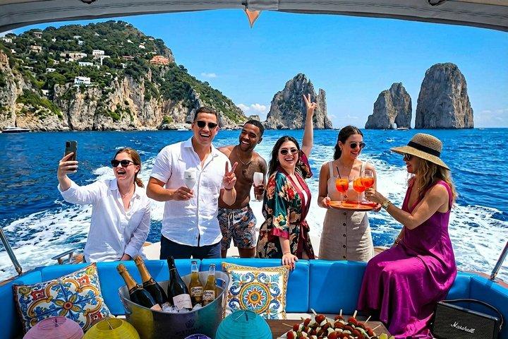Naples Escape Capri and Blue Grotto All Inclusive Boat Experience