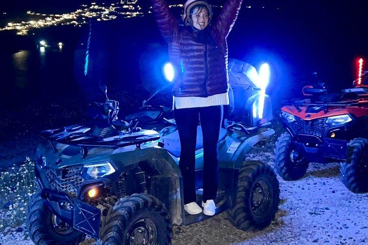 Glow Night ATV QUAD Tour Santorini: Cocktails to follow