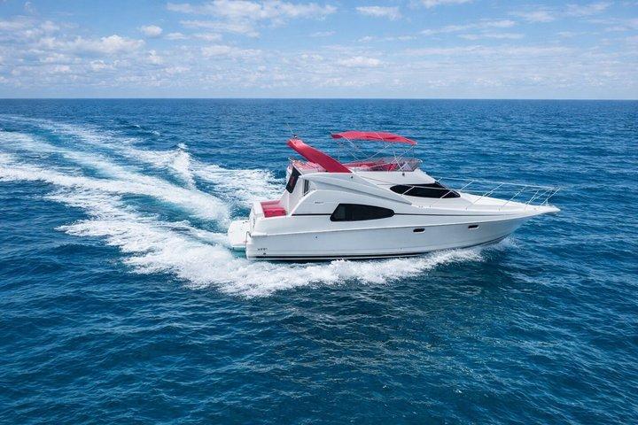 Barbie Pink Miami Yacht Rental | 2 Free Jet skis | Private Boat