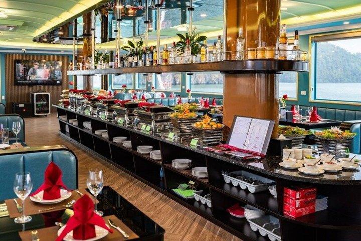 Halong Bay Day Tour from Hanoi: Cave Island Kayaking Buffet Lunch