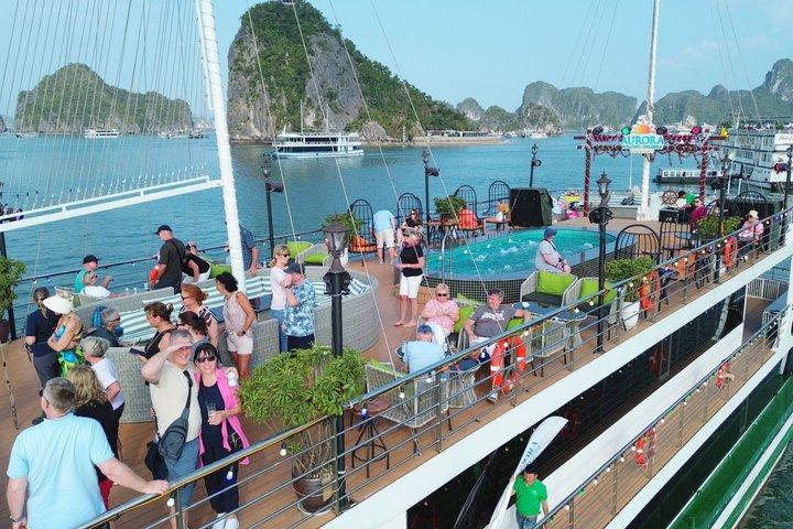 Halong Bay Day Tour from Hanoi: Cave Island Kayaking Buffet Lunch