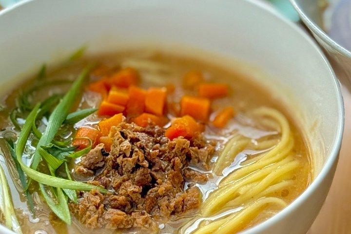 Make Japanese Vegan Dashi Ramen & Gyoza in Kyoto