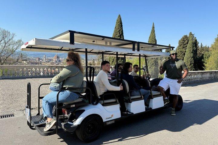 Florence Panoramic Views & Piazzale Michelangelo Tour by Golf Car
