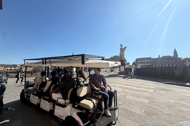 Florence Downtown Art Wonders Official City Tour by Golf Car