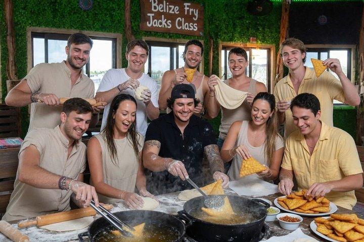 Overwater Fry Jacks Cooking Class at The Mayan