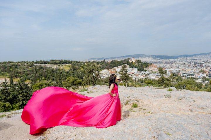 Flowing Dress Photoshoot Athens - Private