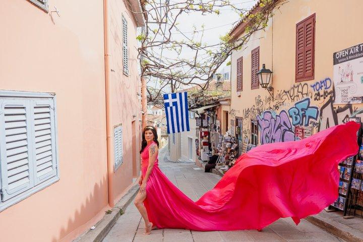 Flowing Dress Photoshoot Athens - Private