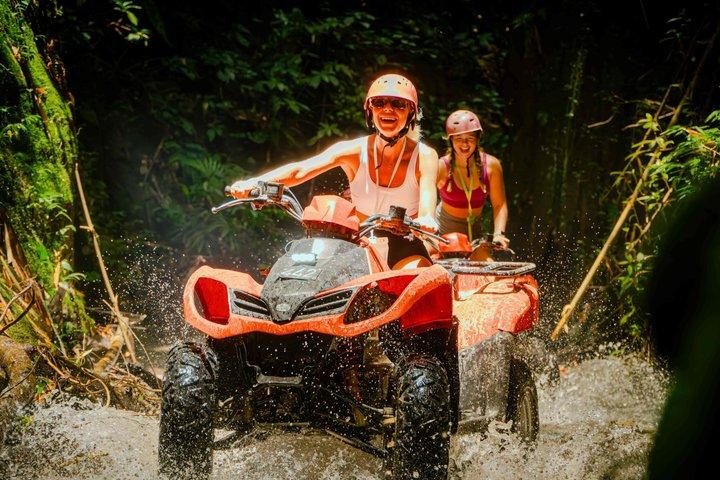 Kuber ATV Ubud Adventure with Tunnel and Waterfall + Rafting