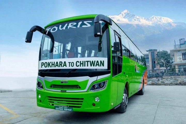 Pokhara to Chitwan Tourist Bus Sofa seater