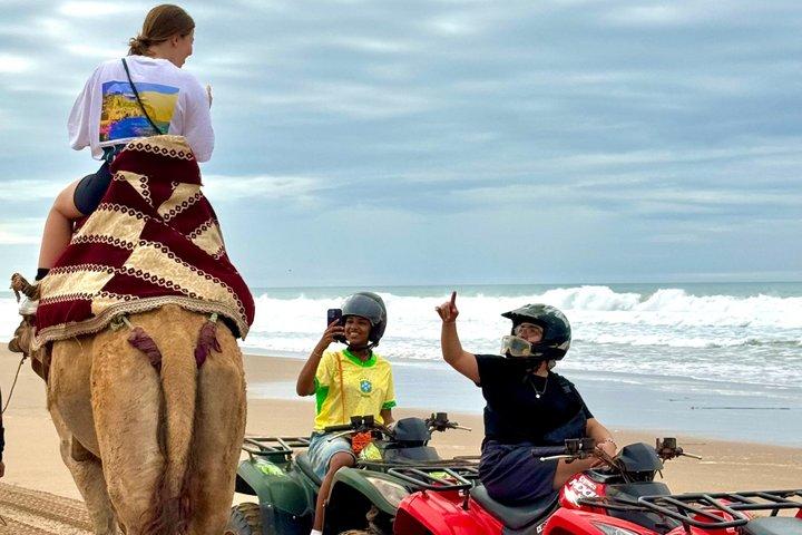 Agadir Taghazout Quad Bike and Camel riding Desert and Beach