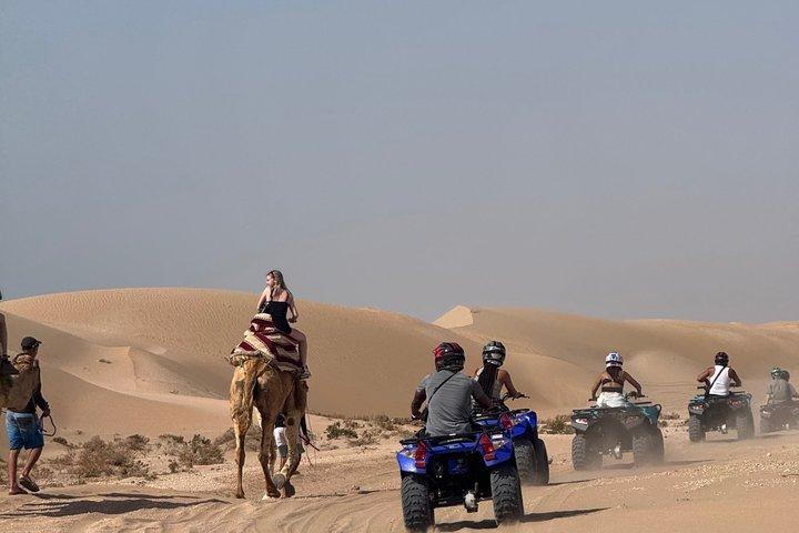 Agadir Taghazout Quad Bike and Camel riding Desert and Beach